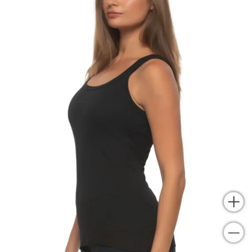 Felina Women's Ribbed Tank, 3-pack - Picture 3 of 5